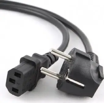 Кабель GEMBIRD/Cablexpert (00331) PC-186, 1.8м, Schuko- C13, 6А, черный
