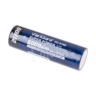Аккумулятор 21700 VariCore 3.7V 6000 mAh 20A Высокотоковый