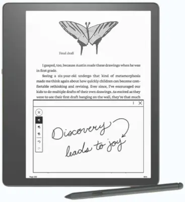 Amazon kindle scribe 10.2" 16Gb Premium Pen Tungsten Grey (без рекламы)