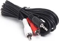Кабель СИГНАЛ (23520) шнур 3,5Дж-2RCA, 2,0 м