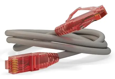Hyperline PC-LPM-UTP-RJ45-RJ45-C5e-5M-LSZH-GY Патч-корд U/UTP, Cat.5e, LSZH, 5 м, серый