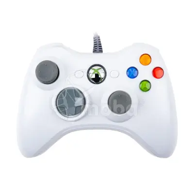 Геймпад для Xbox 360 (проводной) Белый