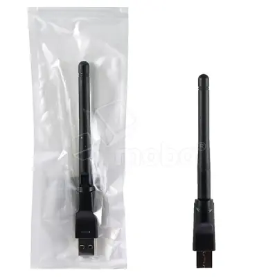 USB Wi-Fi адаптер (2,4 GHz) (тех.упак.) Черный