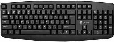 OKLICK Клавиатура Оклик 105M черный USB (1678092)
