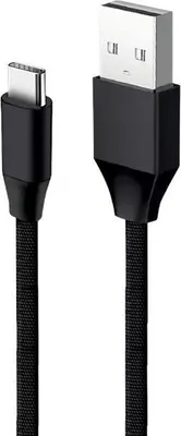 Кабель AKSBERRY (6900278680011) X158 USB A-Type C, 5A, черный