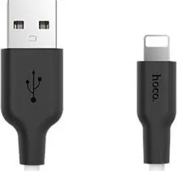 Кабель HOCO (6957531071365) X21 USB (m) - 8 Pin (m) 1.0m - белый/черный