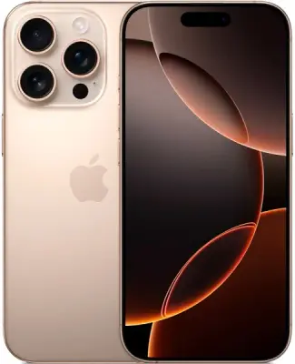 Смартфон Apple iPhone 16 Pro 256GB nano SIM + eSim desert titanium (пустынный титан) обмененный, без коробки (новый, не активированный, без RuStore) гарантия 1 год