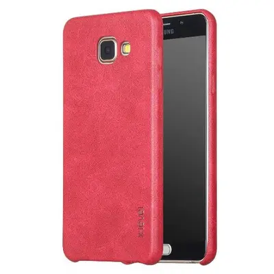 Кожаная накладка X-level Vintage для Samsung A 510 красный