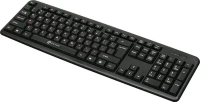 Клавиатура проводная ОКЛИК 90MV2 черный USB