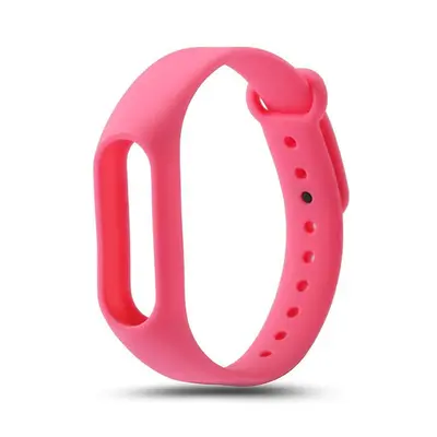 Силиконовый ремешок для Xiaomi mi band 2 розовый