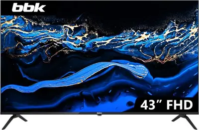 Телевизор BBK 43LEM-1036/FTS2C Full HD безрамочный
