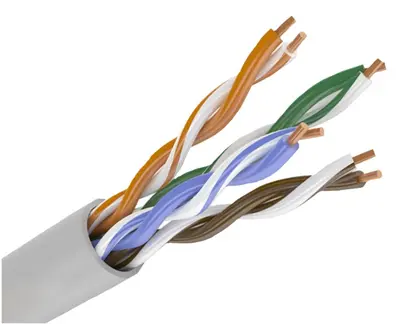 Кабель «витая пара» Optimus 4x2x0.5 CAT5e, UTP Cu (indoor) 305м