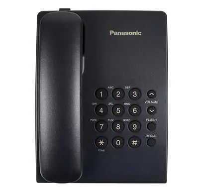 Проводной телефон Panasonic KX-TS2350RUB (черный)
