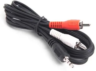 Кабель СИГНАЛ (35215) шнур 3,5Дж-2RCA, 1,5 м