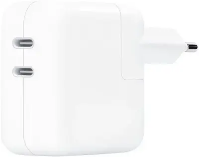 Сетевая зарядка Сетевой адаптер питания Apple 35W Dual Type-C Port Power Adapter EAC
