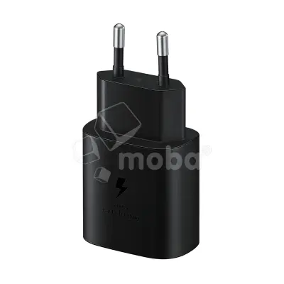 Сетевое зарядное устройство Type-C для Samsung EP-TA800 (25W, PD) (тех.упак.) Черный