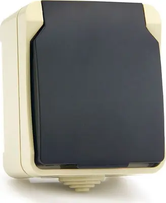 SMARTBUY (SBE-04w-16-S1-Z) Сатурн розетка 1-местная