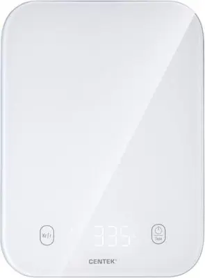 Весы кухонные CENTEK CT-2480 LED White
