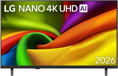 55" Телевизор LG 55NU900B6LA (2026), 4K UHD NanoCell Smart TV черный