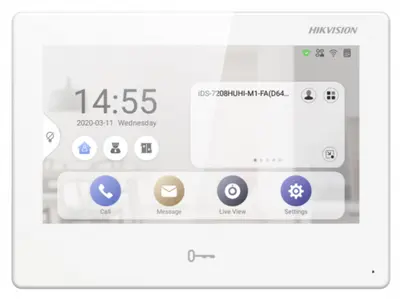 DS-KH9310-WTE1(B) 7" Мониторы IP-домофона