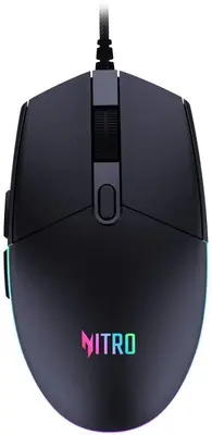 ACER Мышь Nitro OMW400 черный оптическая 6400dpi USB 6but (ZL.MCEEE.02U)