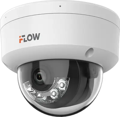 F-IC-1422CM(2.8mm) 2Мп уличная купольная IP-камера с гибридной Smart-подсветкой и встроенным микрофоном