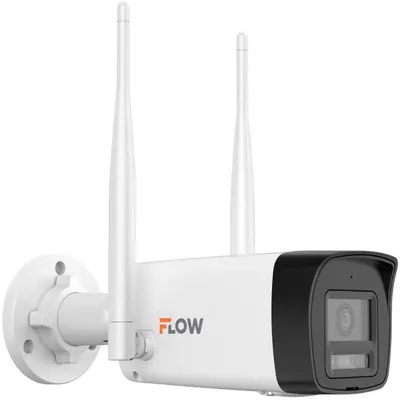 F-IC-1142CIW(2.8mm) 4Мп уличная цилиндрическая IP-камера с гибридной Smart-подсветкой, встроенным микрофоном