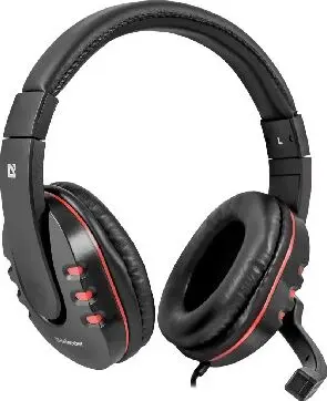 Наушники-гарнитура DEFENDER (64113) WARHEAD G-160 черный