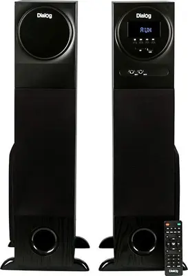 Акустика 2.0 DIALOG AP-2300 Progressive черный