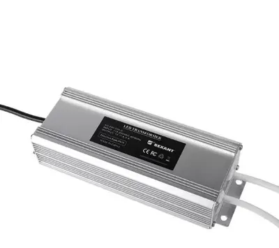 Источник питания 110-220 V AC/12 V DC 8,3 А 100 W с проводами влагозащищенный (IP67)