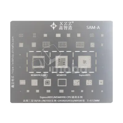 BGA трафарет XZZ Exynos 8895 для Samsung Galaxy S8/S8+/Note 8