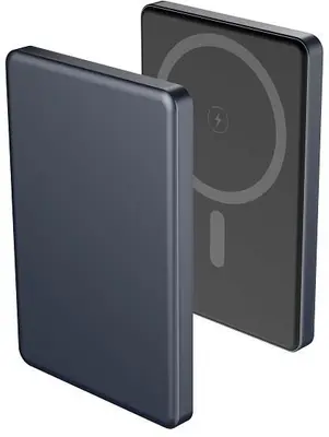 Внешний АКБ AKSBERRY (6900291930014) E501 с MagSafe 5000 mAh, синий