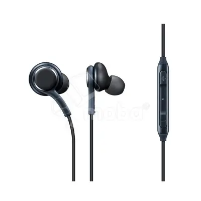 Гарнитура "3,5 мм" Jack для Samsung Galaxy S8 (вакуумные) (тех.упак.) Черный