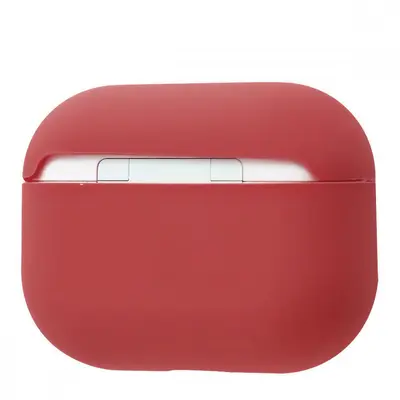 Силиконовый чехол тонкий для Apple AirPods Pro бледно-лиловый