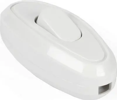 SMARTBUY (SBE-06-S04-w) Переключатель бра белый 6А 250В