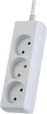 Удлинитель PERFEO (PF_A4685) "POWERLIGHT" - 3 роз - 7м - белый