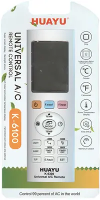 Универсальный пульт Huayu K-6300