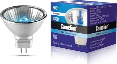 Лампа CAMELION (11470) JCDR 50W GX5.3 COOL