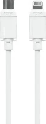 Кабель MORE CHOICE (4620202553874) K67ia USB 3.0A PD 27W для Lightning ng 8-pin Type-C - 1м , белый