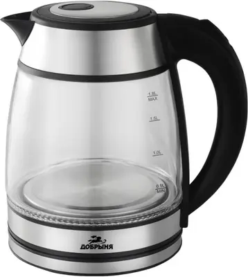 Чайник электрический ДОБРЫНЯ DO-1262S 1,8л