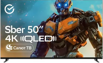 Телевизор SBER SDX-50UQ6000DBA 4K UHD SMART TV Салют