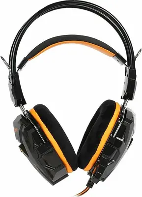 Наушники с гарнитурой SMARTBUY (SBHG-1100) RUSH SNAKE черно-оранжевый