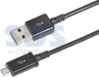 REXANT (18-4268-20) USB кабель microUSB длинный штекер 1 м черный