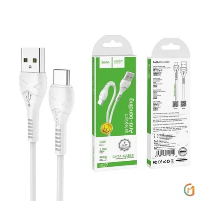 USB кабель Hoco X37 Type-C 3.0A 1m белый