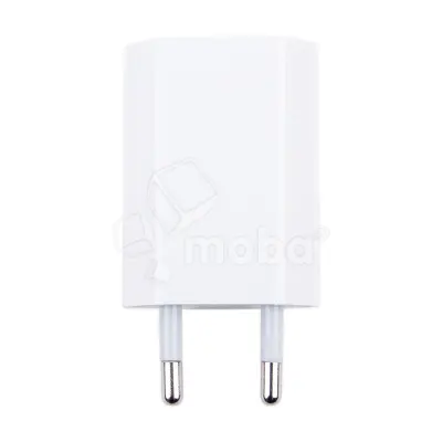 Сетевое зарядное устройство USB для iPhone "Призма" (5W) (тех.упак.) Белый - Китай