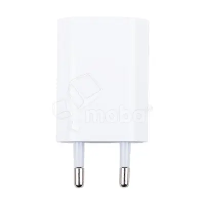 Сетевое зарядное устройство USB для iPhone "Призма" (5W) (тех.упак.) Белый