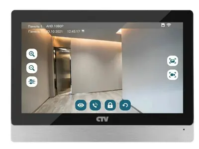 CTV-M5902 B (чёрный) Монитор видеодомофона с Wi-Fi