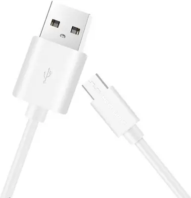 Кабель MORE CHOICE (4627151190754) K13mUSB 2.4A microUSB белый 1m