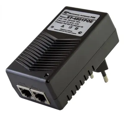ST-4801 POE Инжектор однопортовый