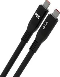 Кабель MORE CHOICE (4620202554543) K83aa 2м USB 3.0A PD 60W для Type-C Type-C- 2м , черный